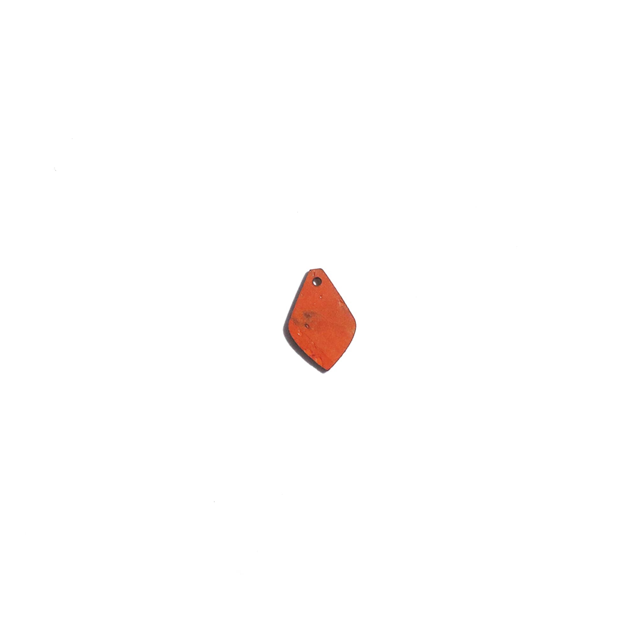 Breloque orange à la pièce (Petite)