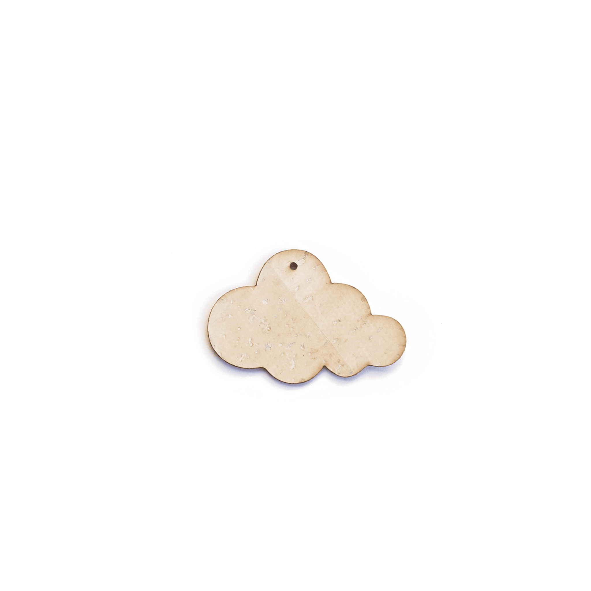 Breloque nuage à la pièce (grande)