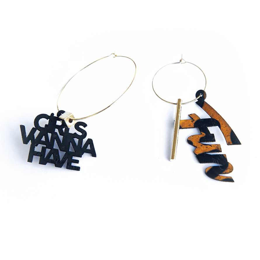 Boucles Créoles Amusantes pour Filles