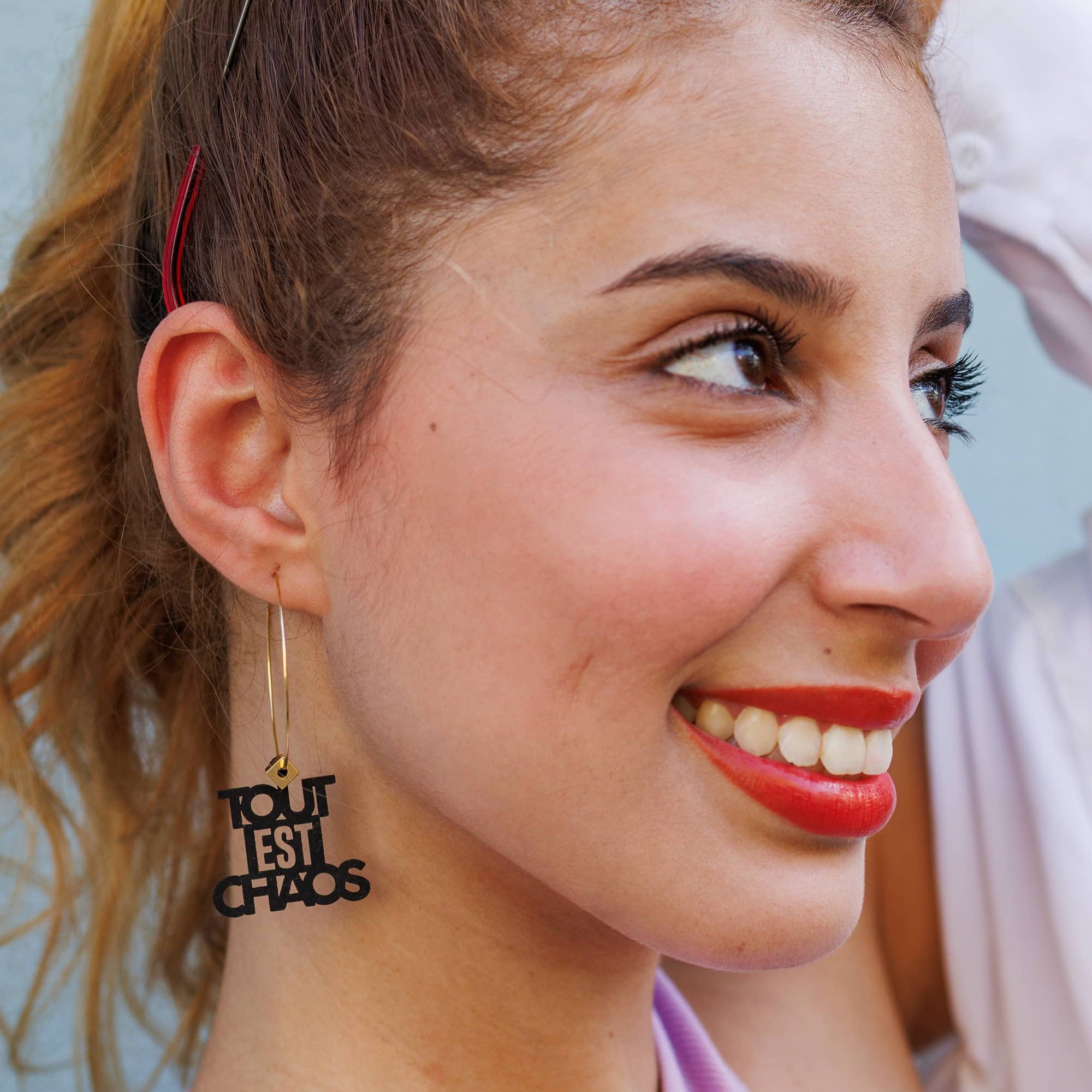 Boucles d'oreilles Tout Test Chaos France