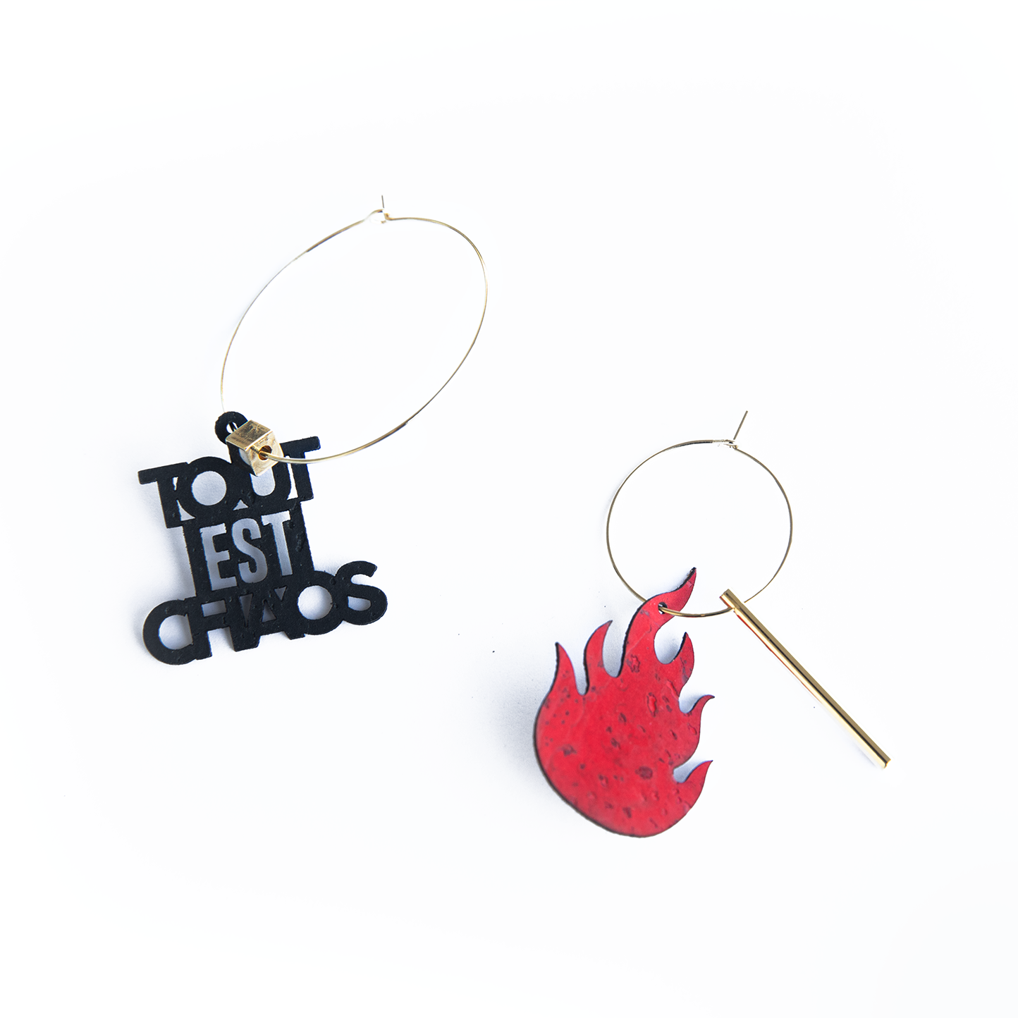 Boucles d'oreilles Tout Test Chaos France