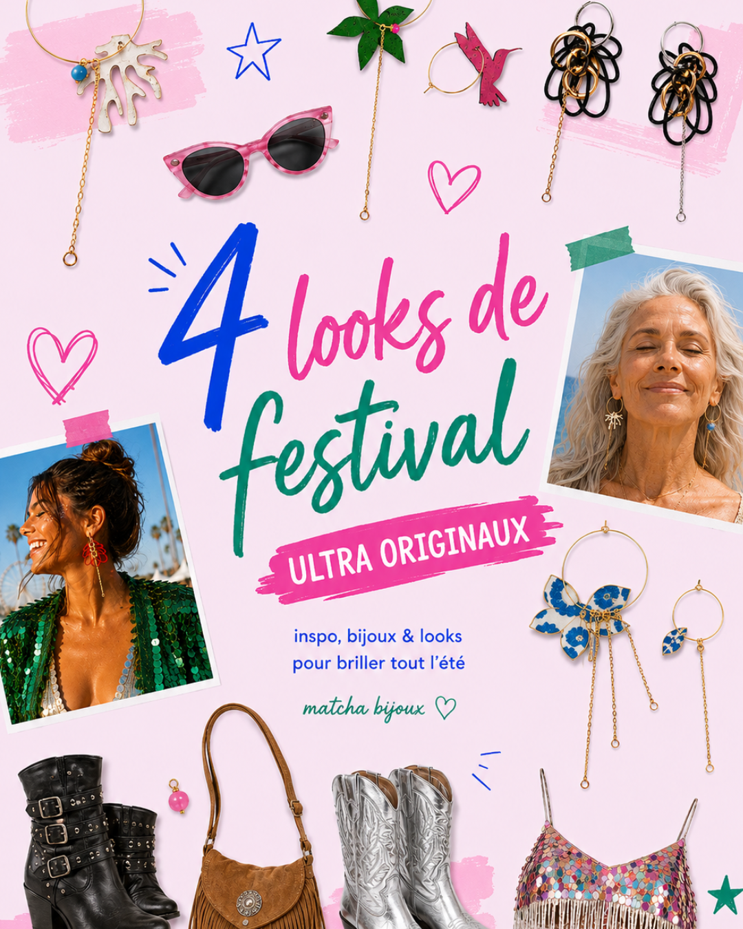 4 looks de festival femme