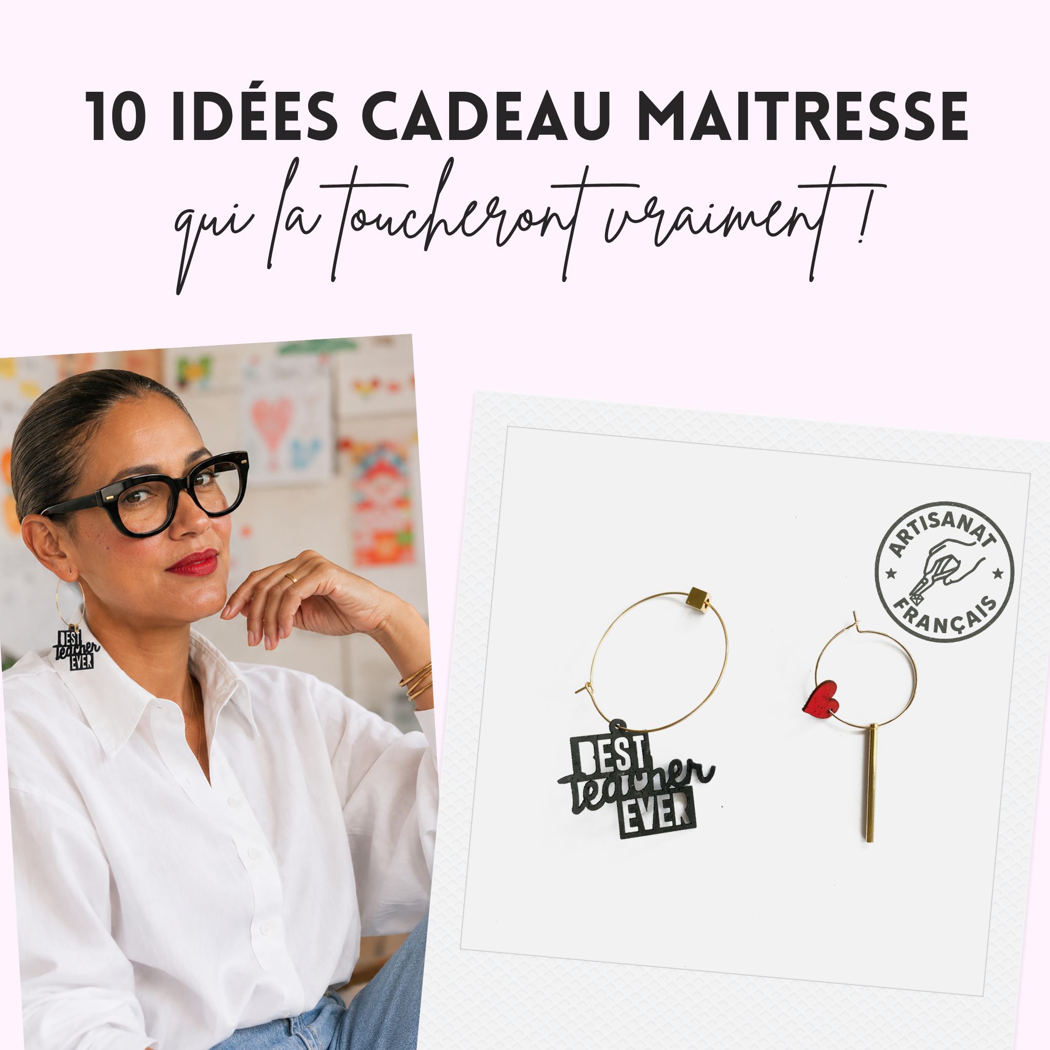Le cadeau maitresse original et fabriqué en France parfait pour lui faire plaisir !