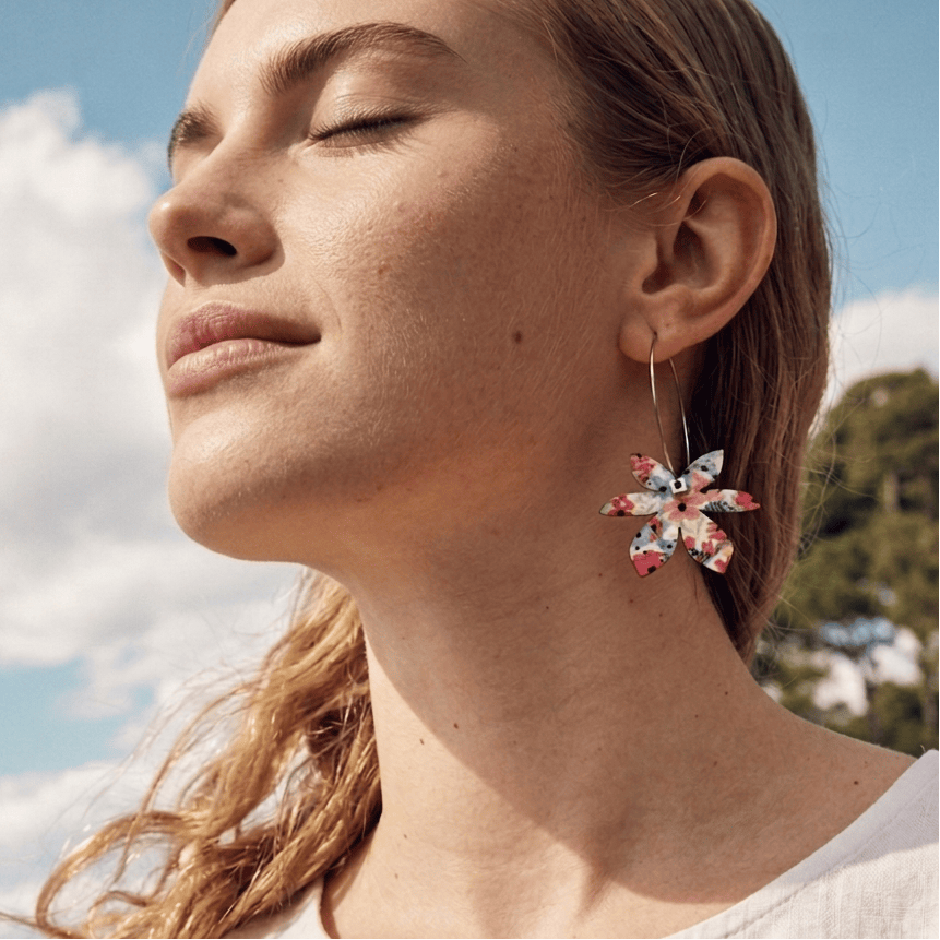Boucles d'oreilles fantaisie tendance