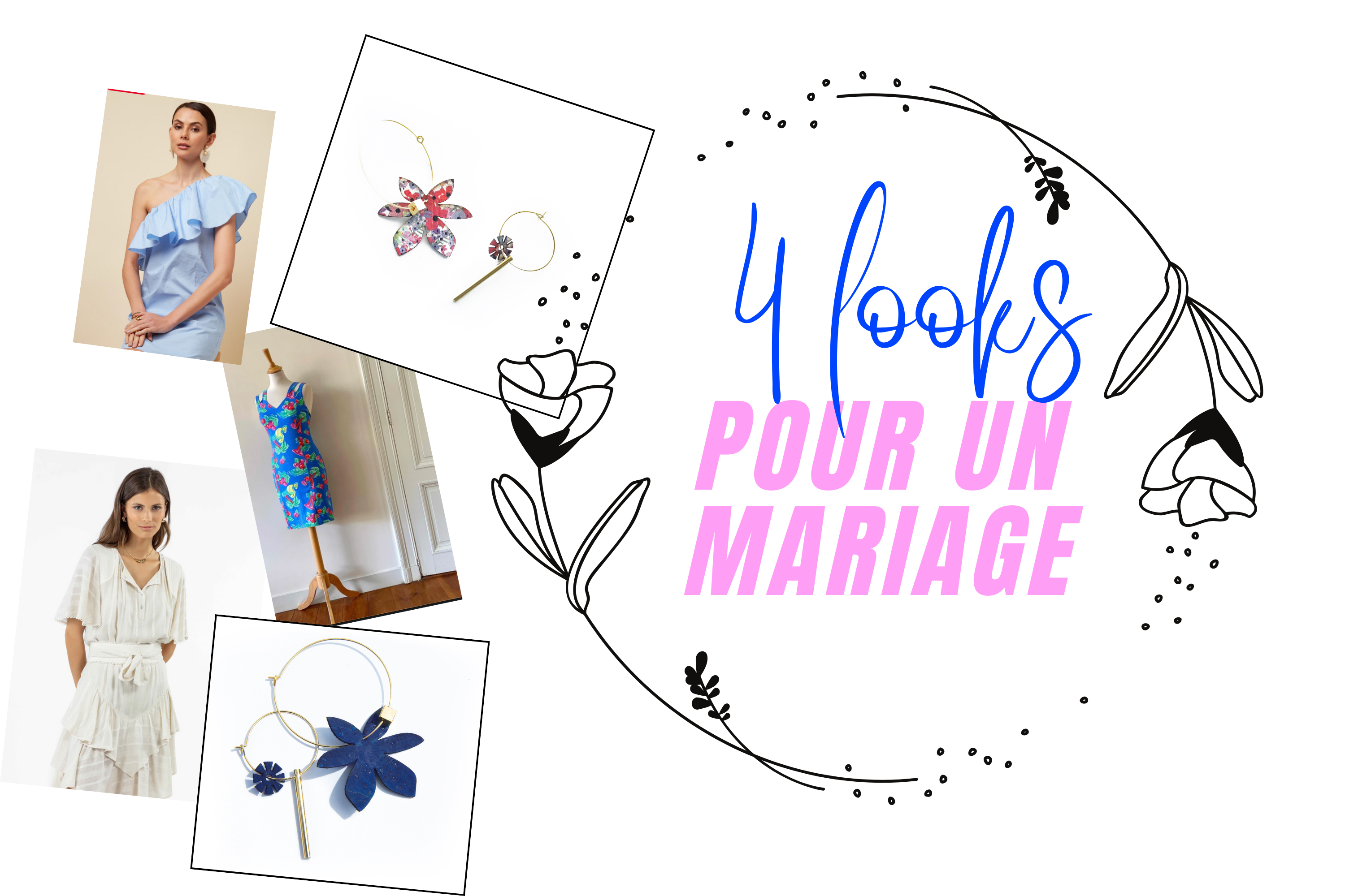 4 idées de tenues de mariage pour invitée