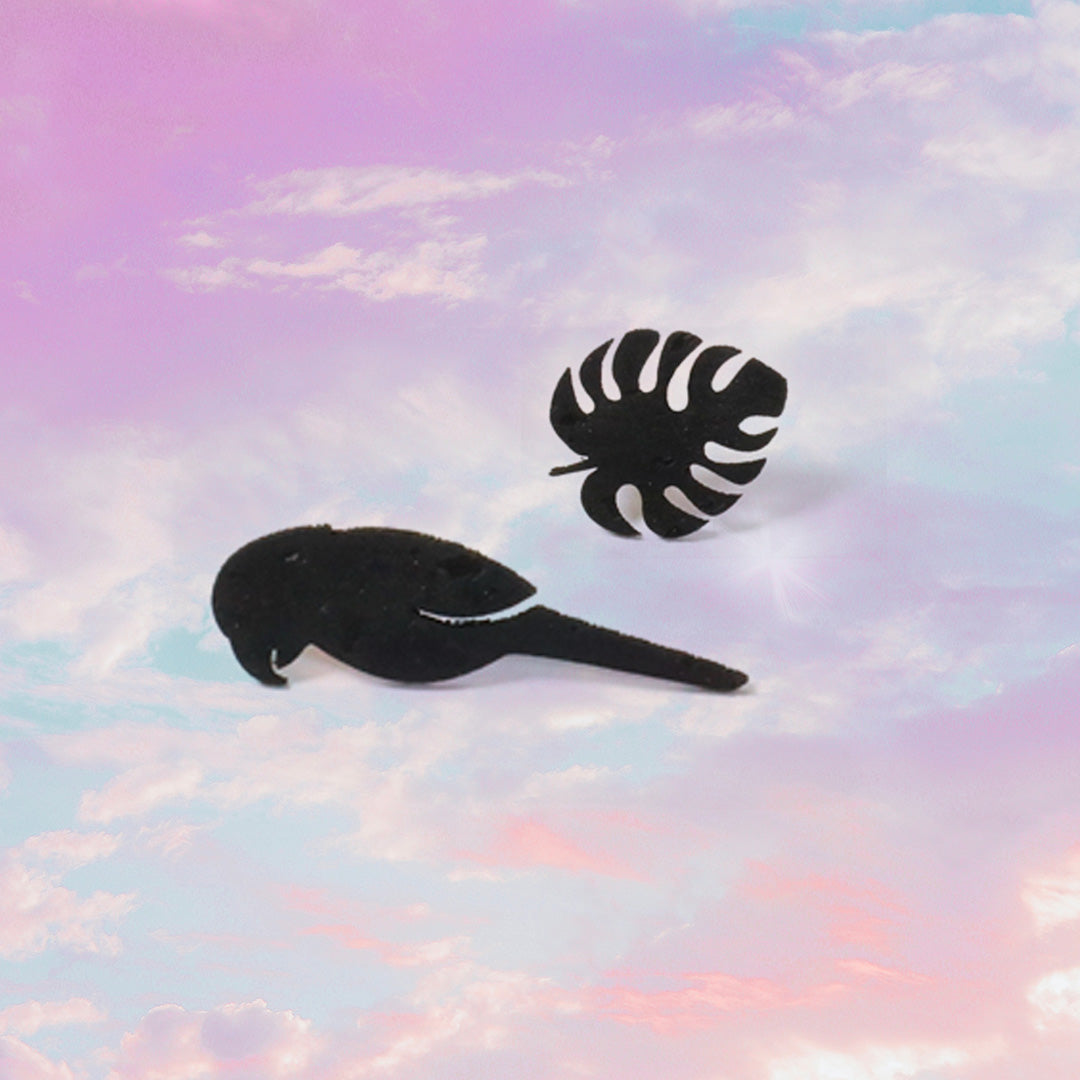 Boucles d'oreilles puces