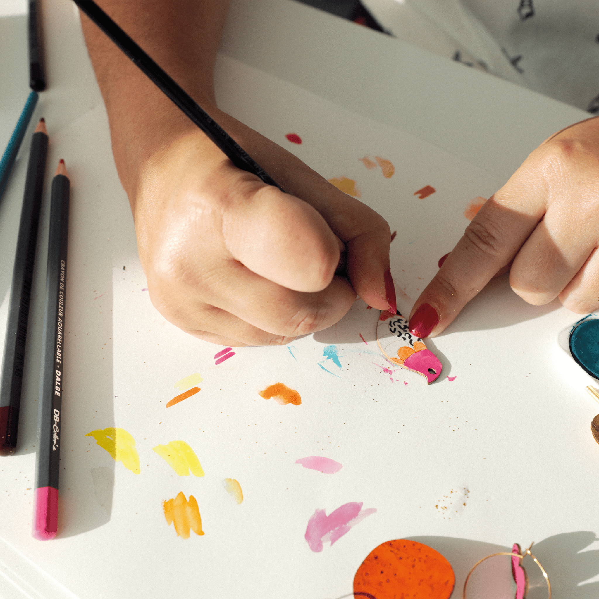 Les coffrets boucles d'oreilles déparaillées DIY