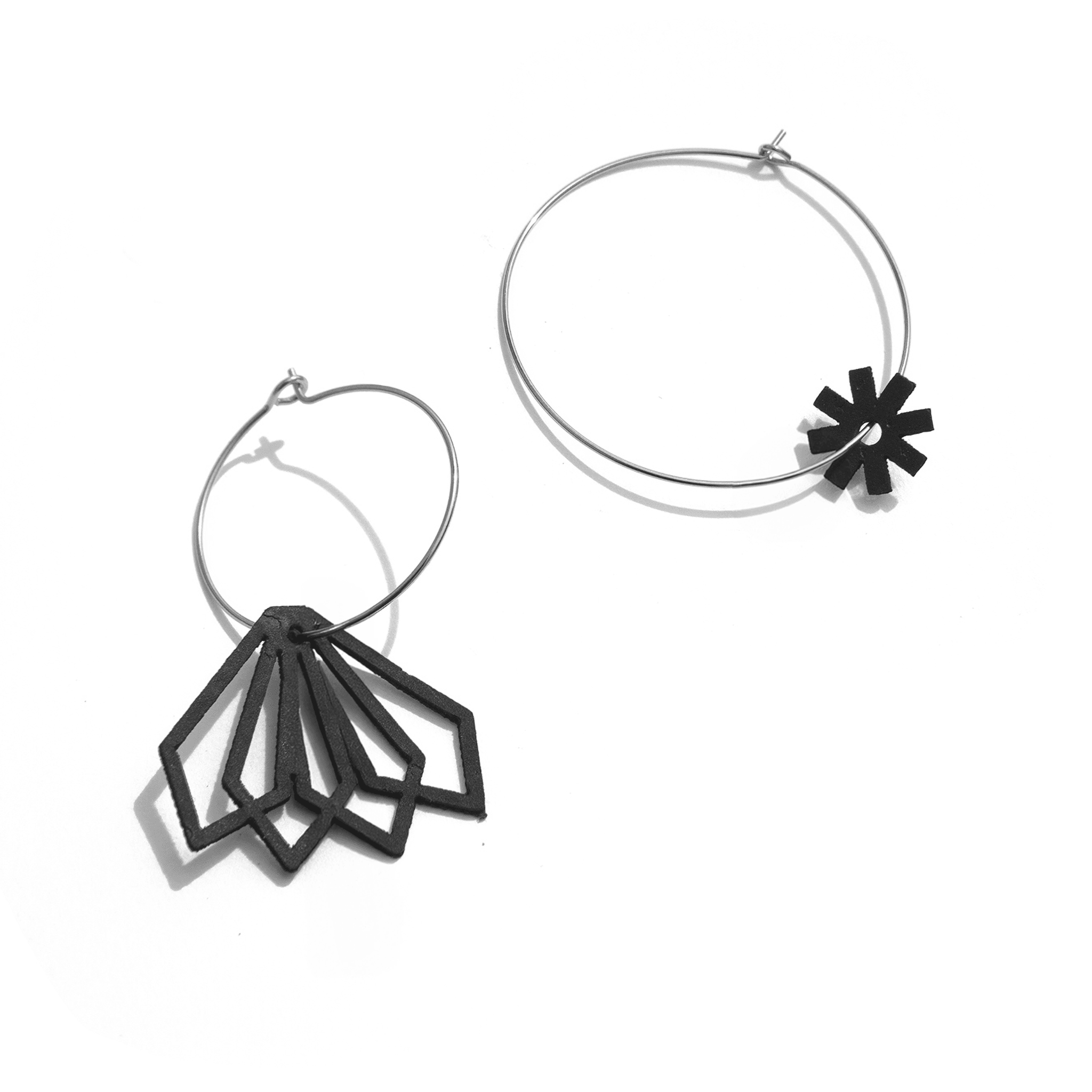 Bonnie&Clyde – Boucles d’oreilles dépareillées
