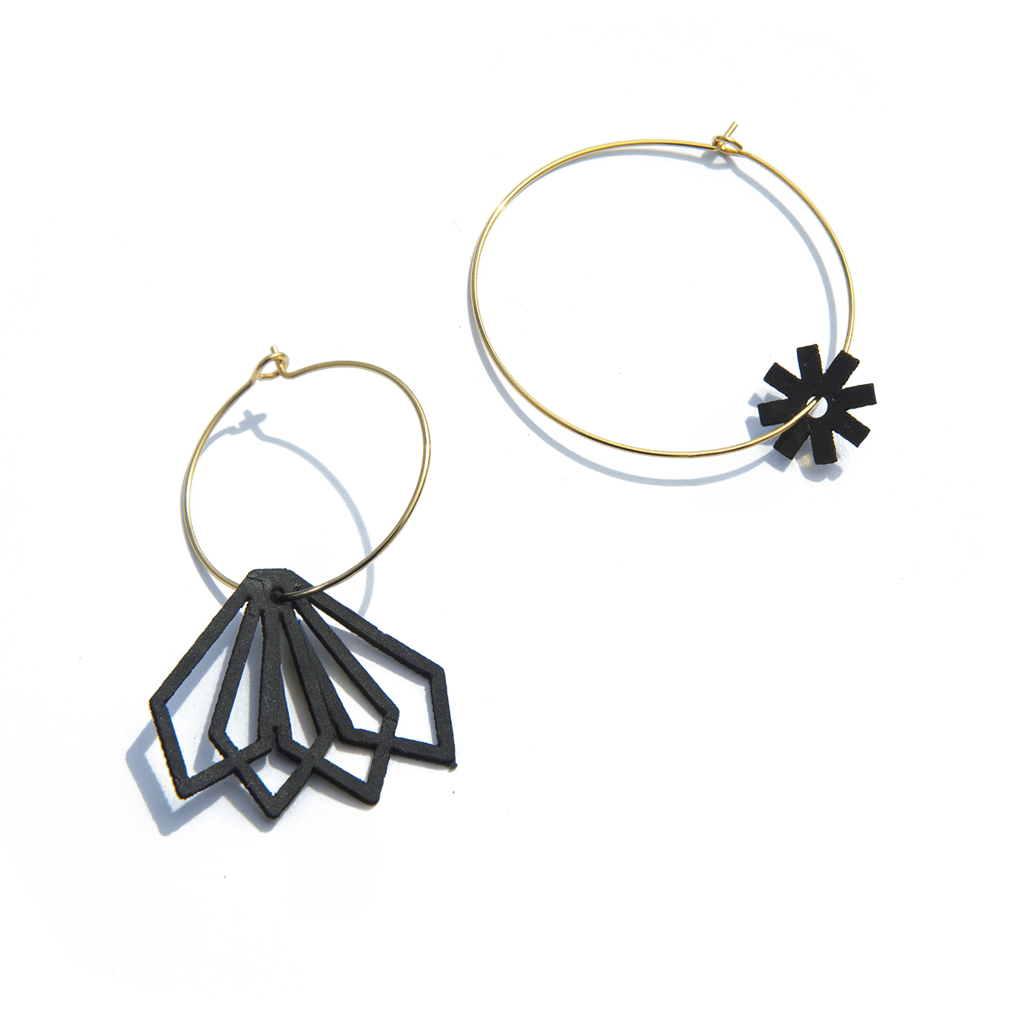 Bonnie&Clyde – Boucles d’oreilles dépareillées