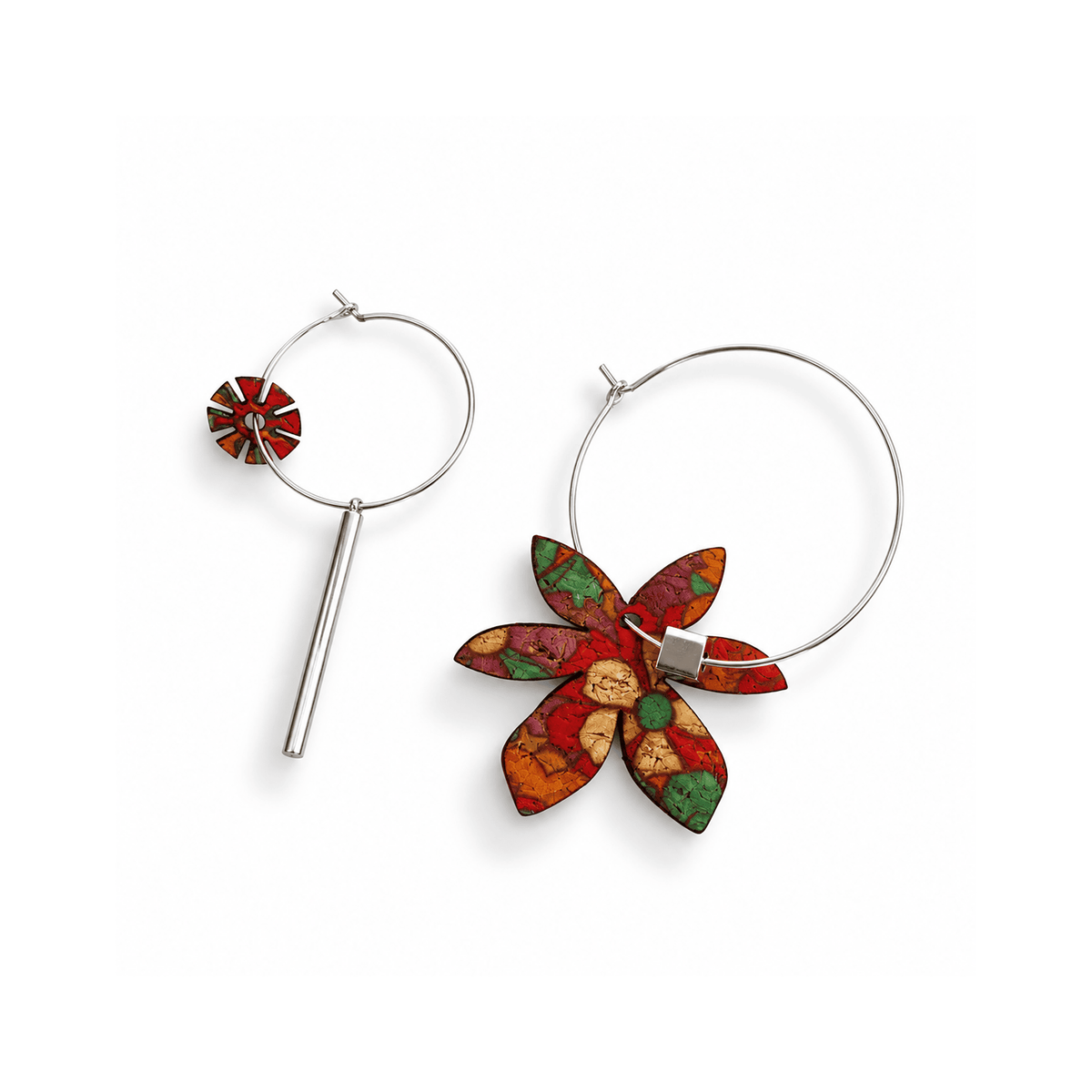 Brangelina Sienna – Boucles d'oreilles dépareillées