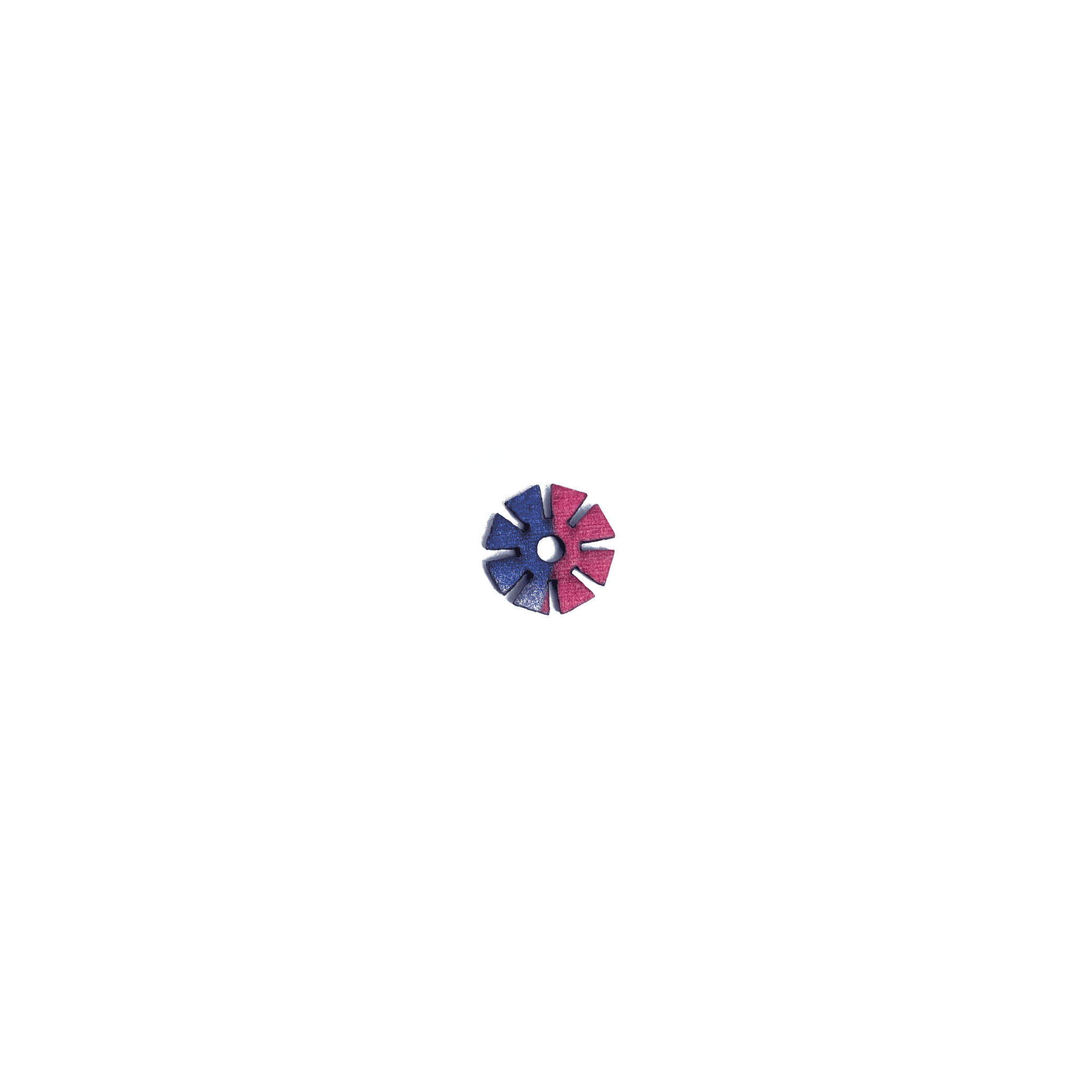 Breloque motif "bloom" à la pièce (Petite)