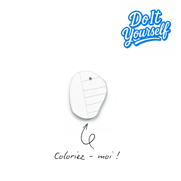 Breloque pour boucles d'oreilles créatives et personnalisables