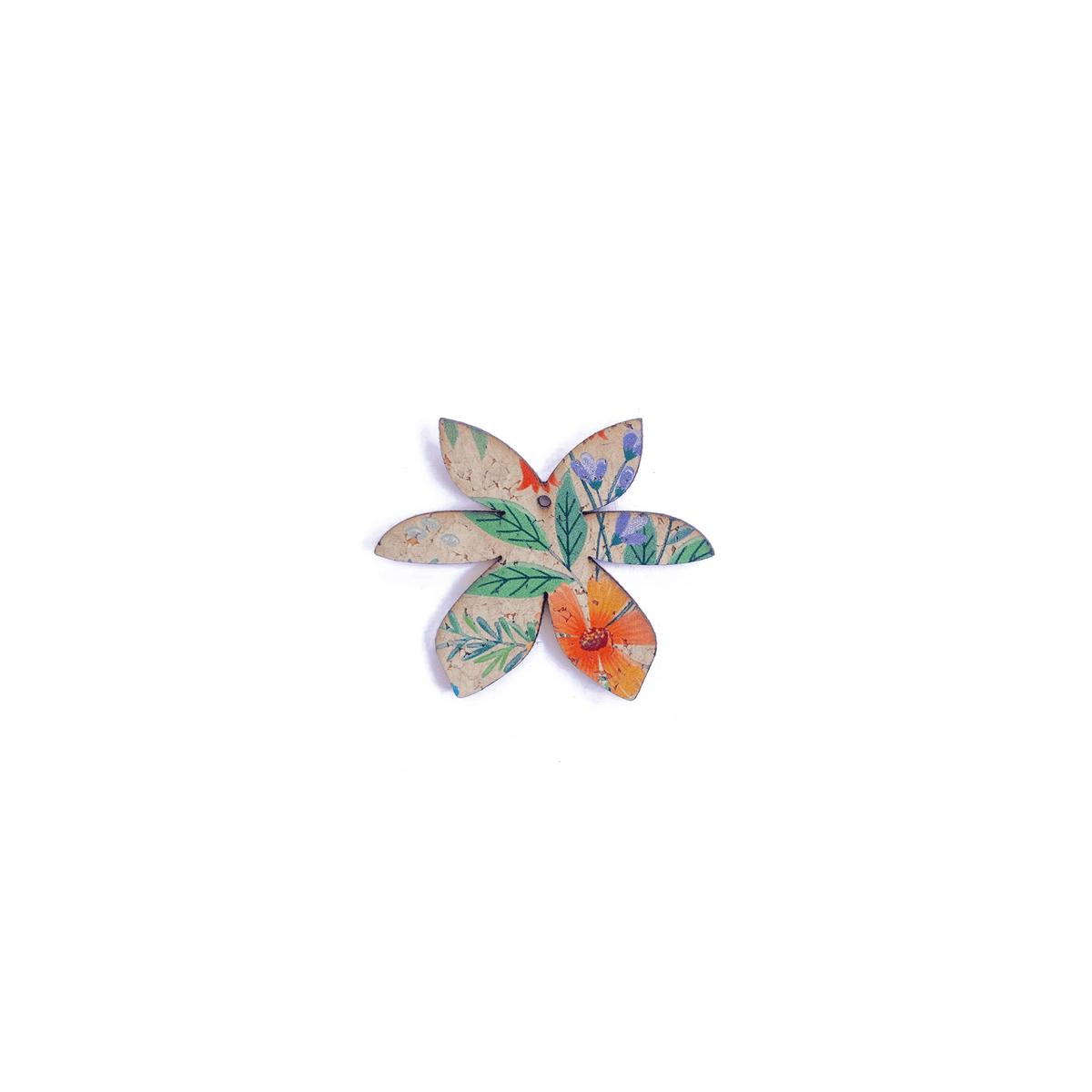 Breloques pour boucles d'oreilles dépareillées motif champetre