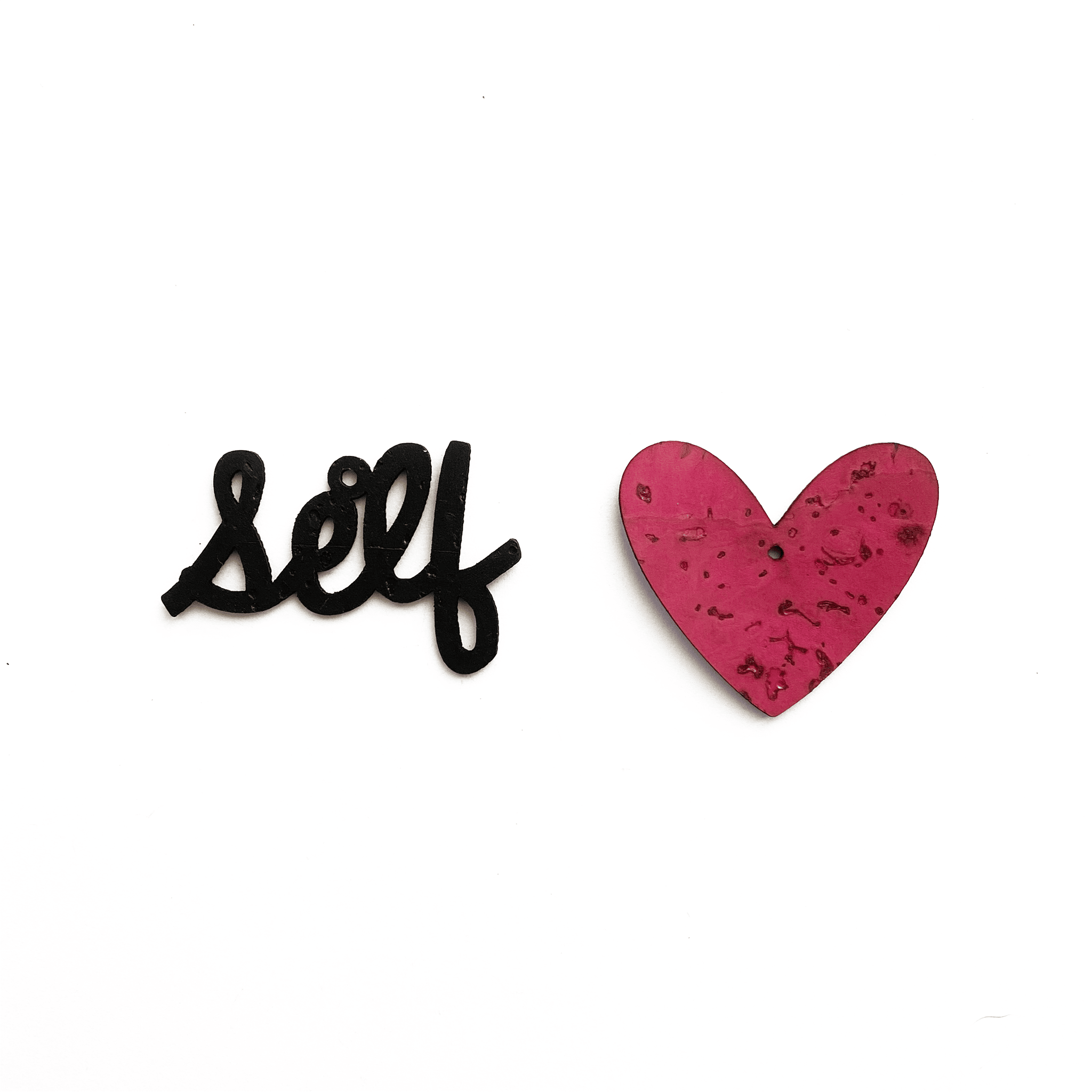Breloques pour boucles d'oreilles dépareillées Self love made in France 