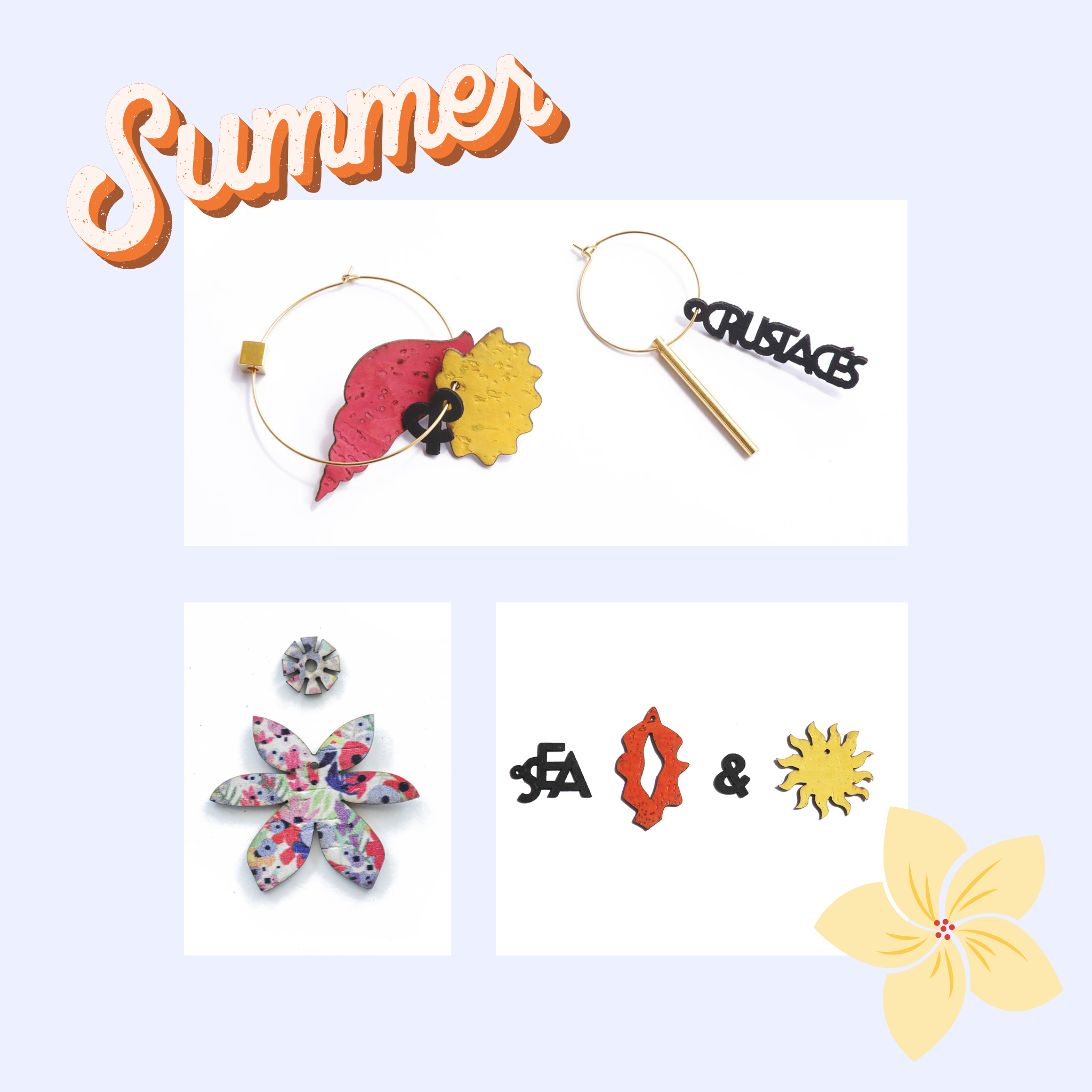 Découvrez le coffret summer de créoles interchangeables thème été !