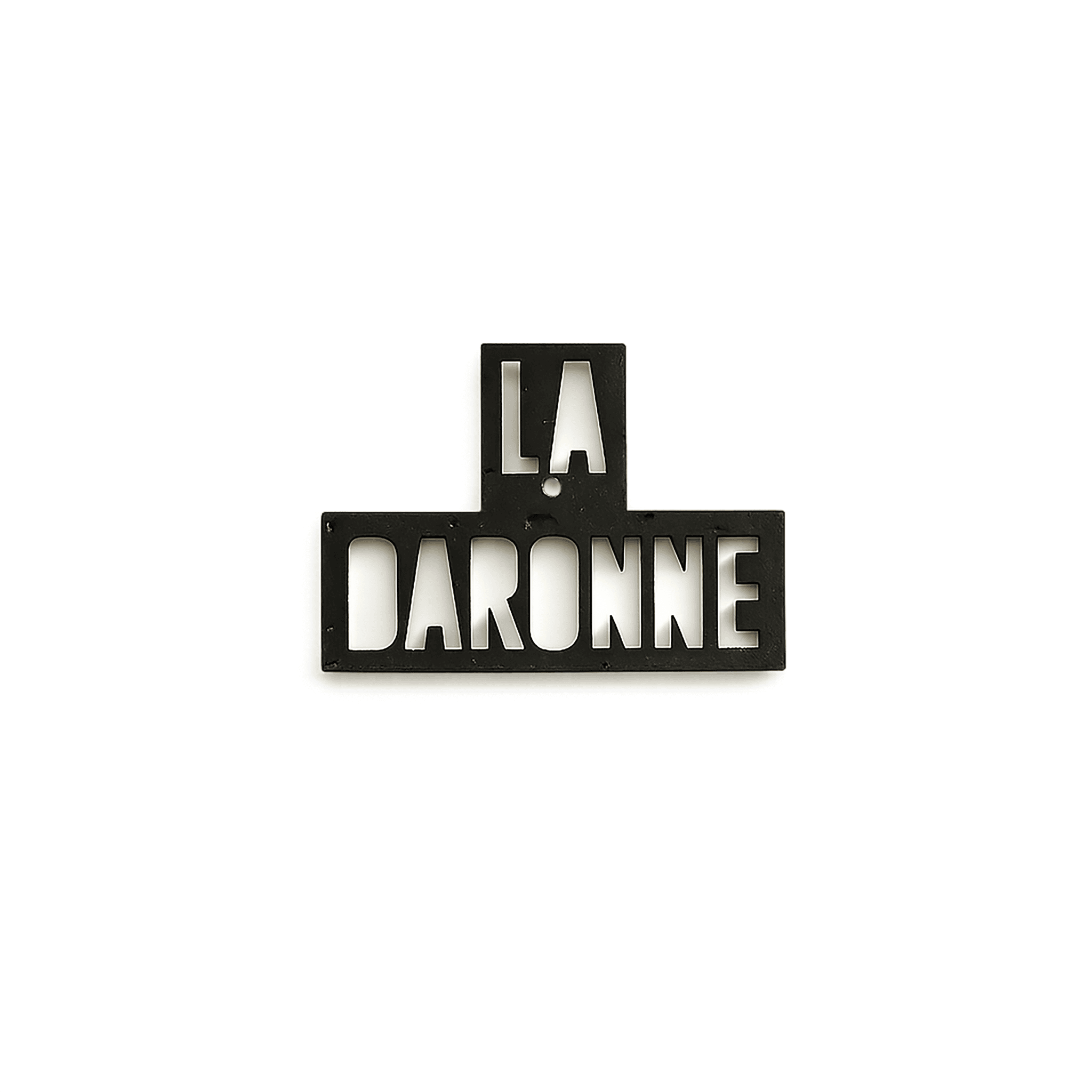 Breloque La Daronne en liège noir – vendue seule – boucles d'oreilles dépareillées Matcha Bijoux